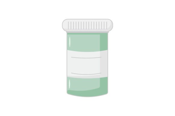 Bottle of Medicine for Medical Crafts & Branding