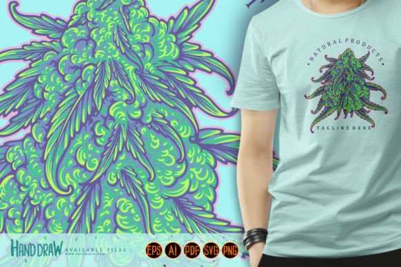 Cannabis Indica Graphics & Illustrations Review