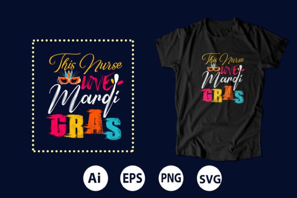 Mardi Gras T-shirt Design 06: Graphics for T-Shirt Designs