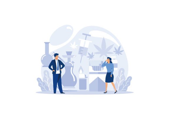 Narcologist Concept Set: Professional Graphics & Illustrations