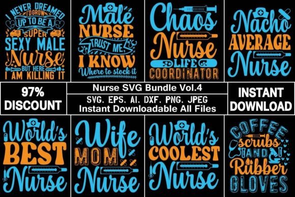 Nurse SVG Bundle Vol. 4: Essential Bundles for Brands
