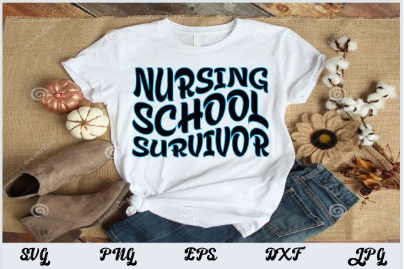 Retro Nurse Graphics for T-Shirt Designs & Branding