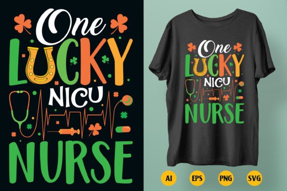 St. Patrick's Day Design 06: Graphics for T-Shirt Designs