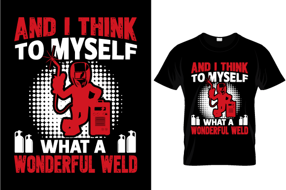 Welder Vector: Graphics for T-Shirt Designs